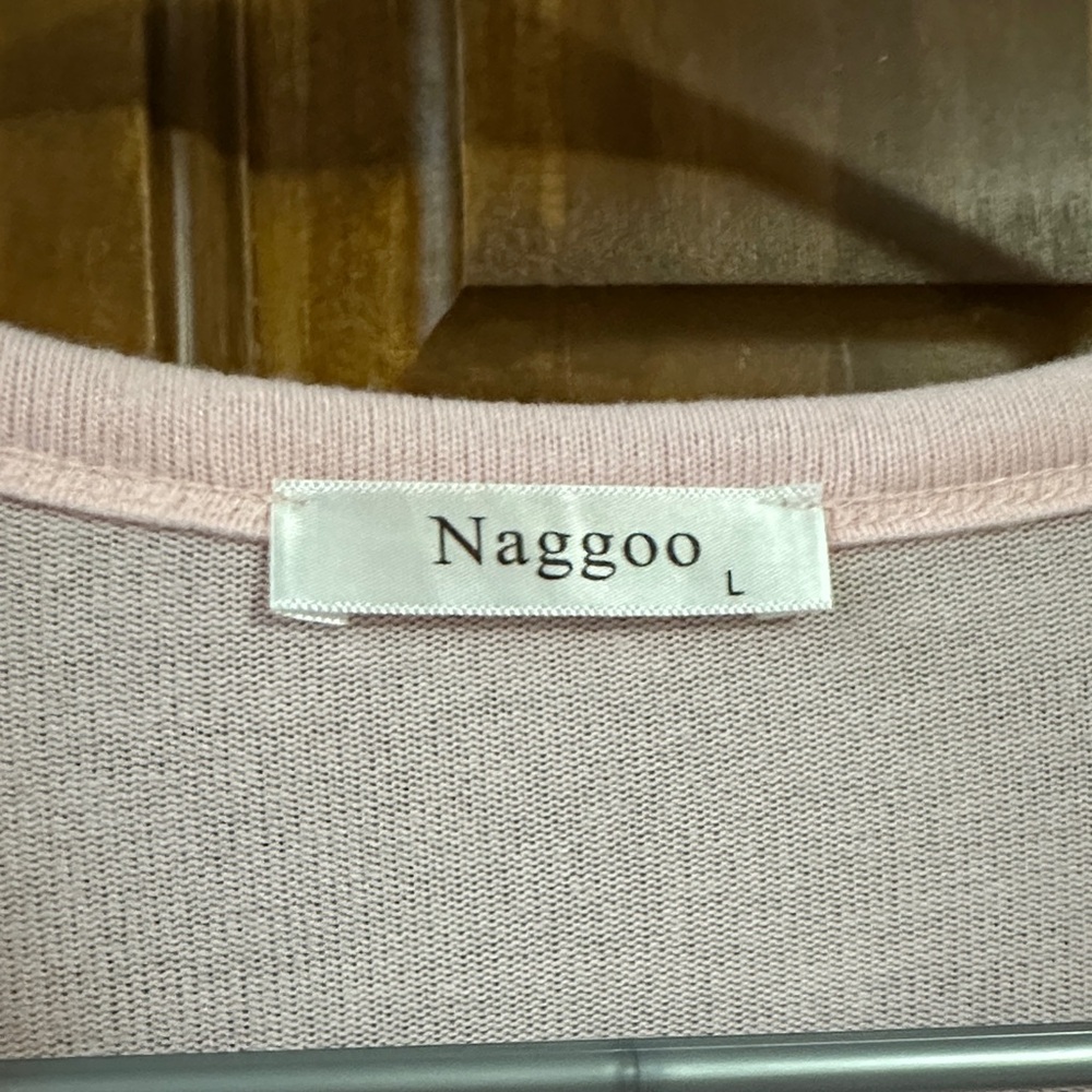 Pink Button-Up Cardigan - Picture 3 of 6